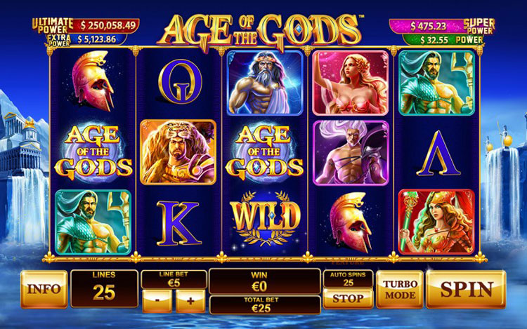 Age of the Gods Slot PrimeSlots