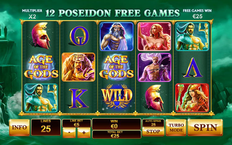 Age of the Gods Slot PrimeSlots