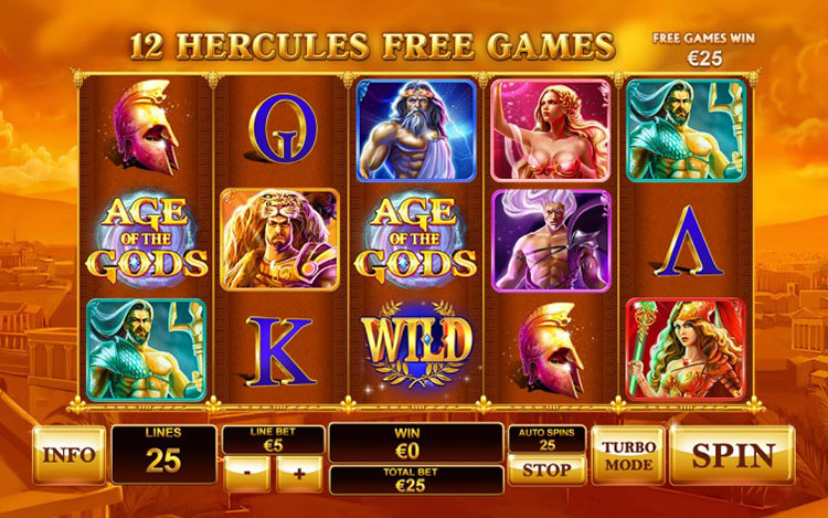 Age of the Gods Slot PrimeSlots