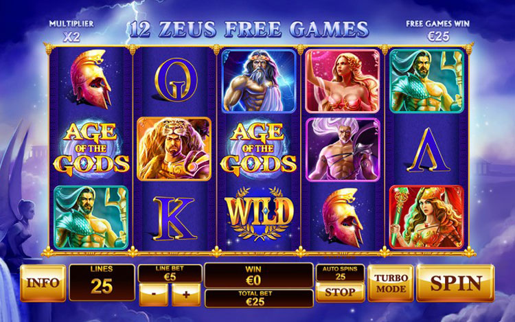 Age of the Gods Slot PrimeSlots