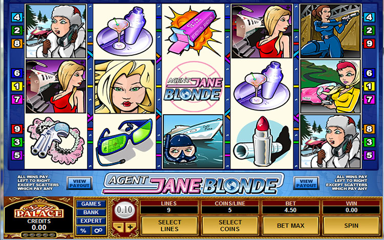 Agent Jane Blonde Slot PrimeSlots