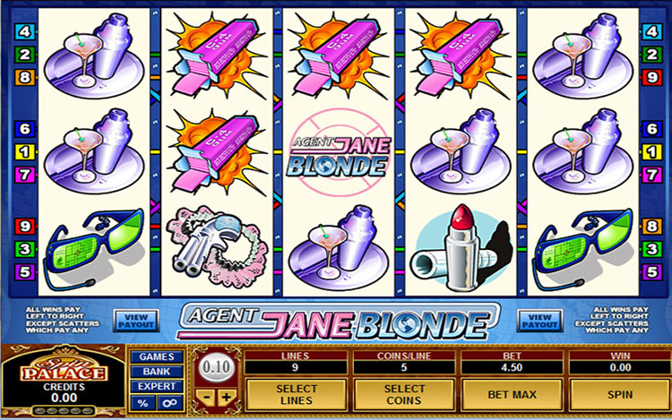 Agent Jane Blonde Slot PrimeSlots