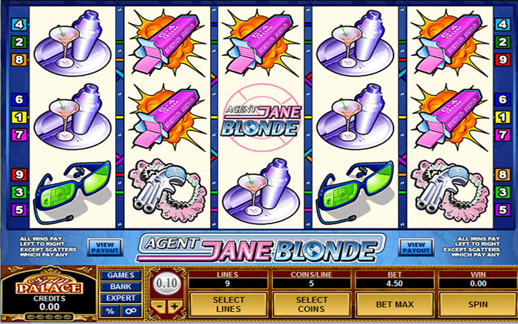 Agent Jane Blonde Slot PrimeSlots