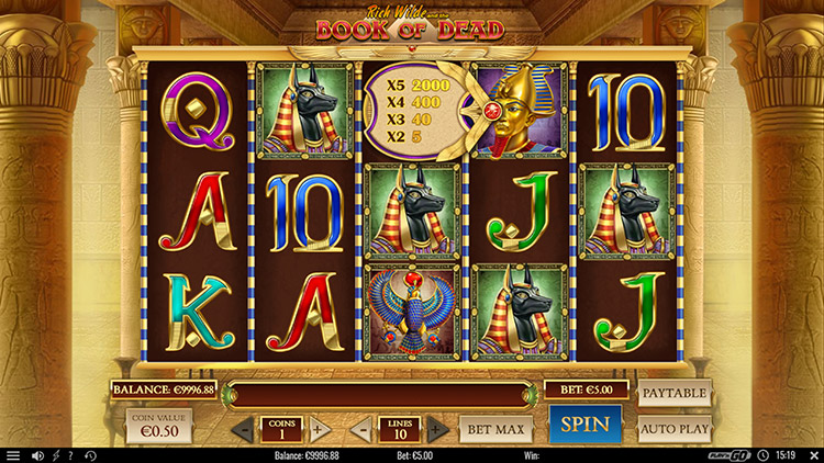 Book of Dead Slots PrimeSlots