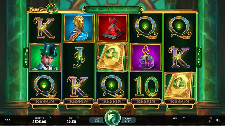 Book of Oz Slots PrimeSlots