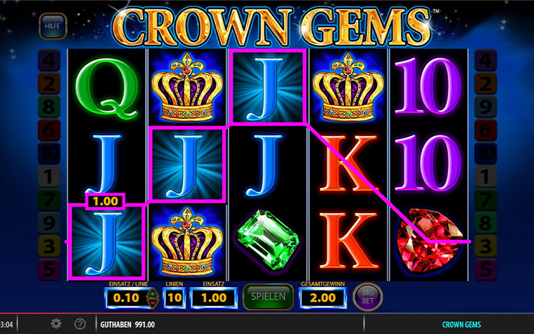 Crown Gems Slot PrimeSlots