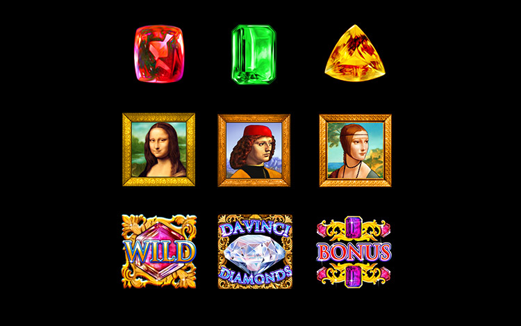 Da Vinci Diamonds Slots PrimeSlots