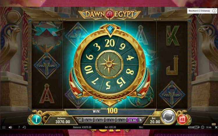 Dawn of Egypt Slots PrimeSlots