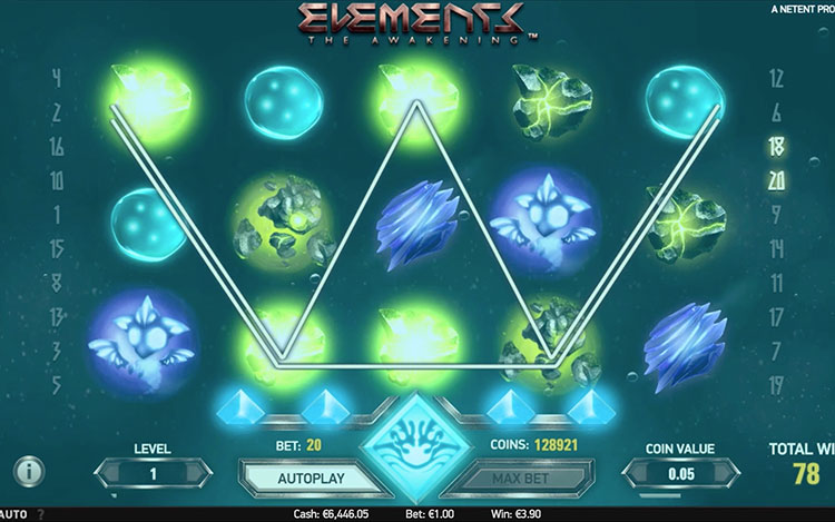 Elements: The Awakening Slot PrimeSlots