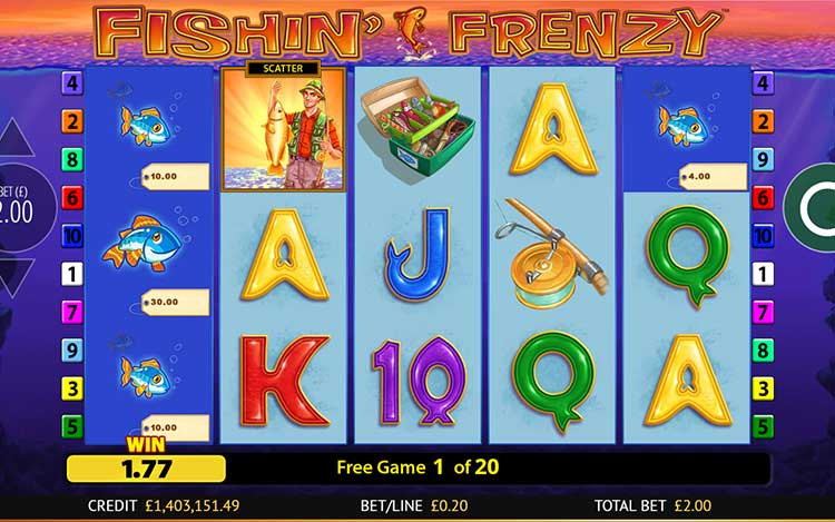 Fishin Frenzy Slot PrimeSlots