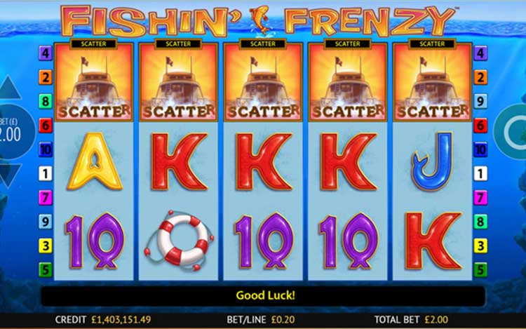 Fishin Frenzy Slot PrimeSlots
