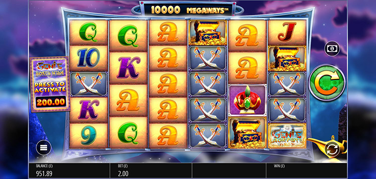 Genie Jackpots Megaways Slots PrimeSlots