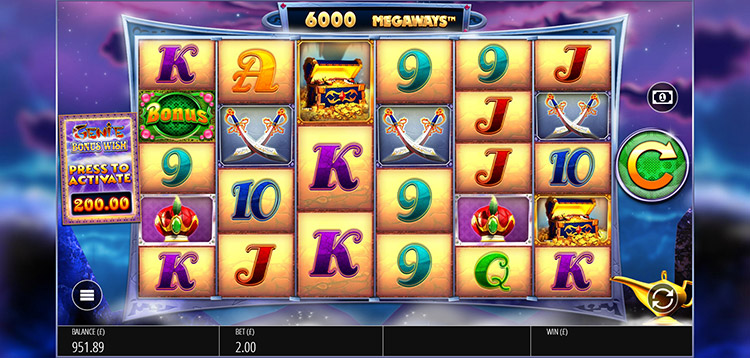 Genie Jackpots Megaways Slots PrimeSlots