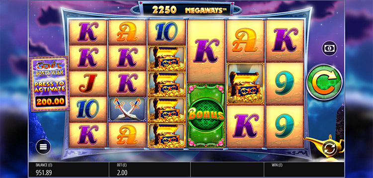 Genie Jackpots Megaways Slots PrimeSlots