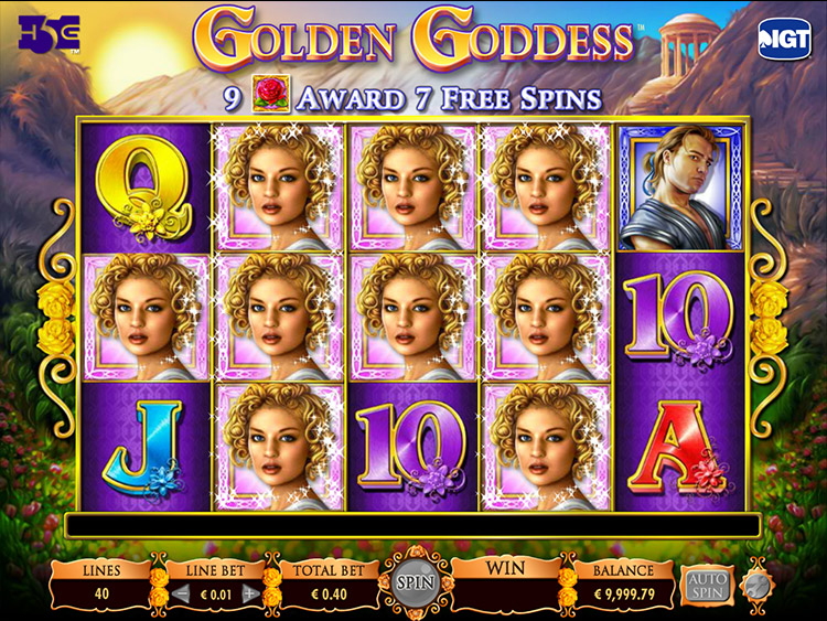 Golden Goddess Slots PrimeSlots