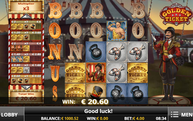 Golden Ticket Slot PrimeSlots