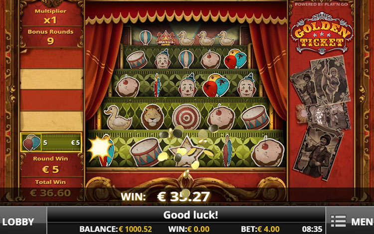 Golden Ticket Slot PrimeSlots