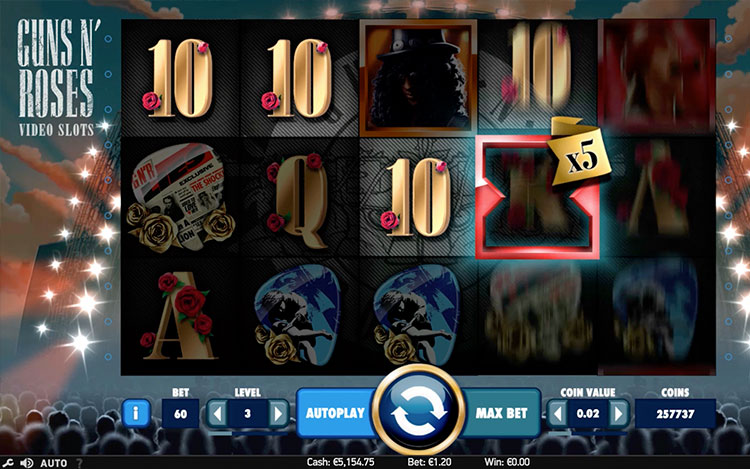 Guns N' Roses Slot PrimeSlots