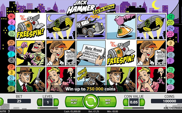 Jack Hammer Slot PrimeSlots