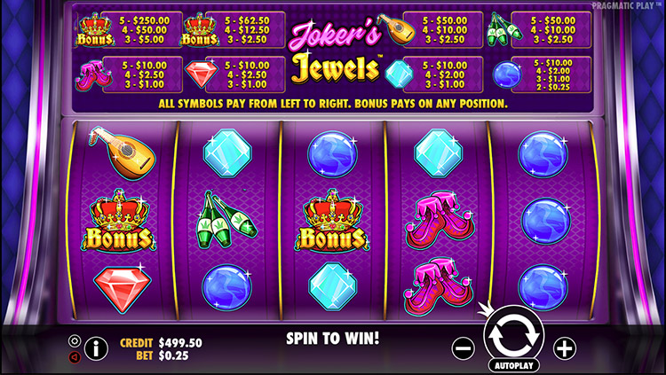 Jokers Jewels Slot PrimeSlots