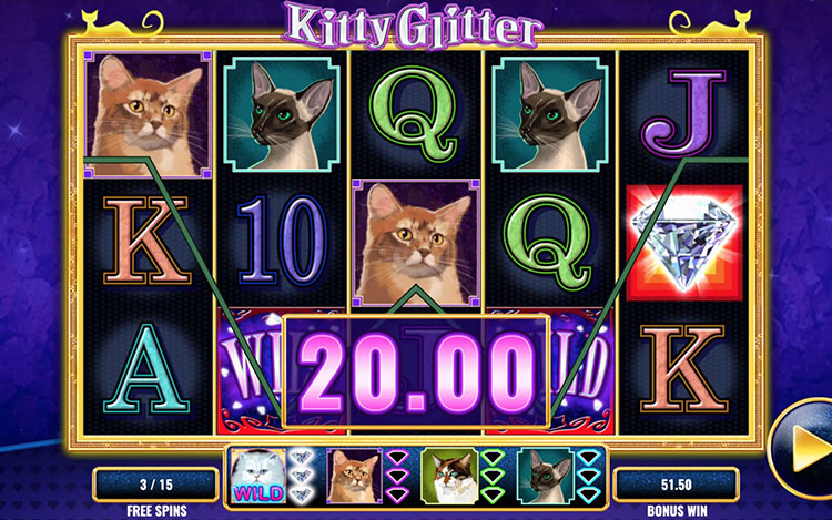 Kitty Glitter Slot PrimeSlots