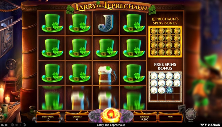 Larry the Leprechaun Slots PrimeSlots