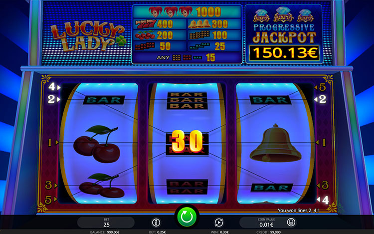 Lucky Lady Slot PrimeSlots