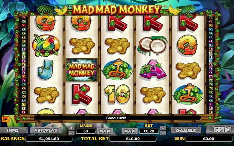 Mad Mad Monkey Slot PrimeSlots