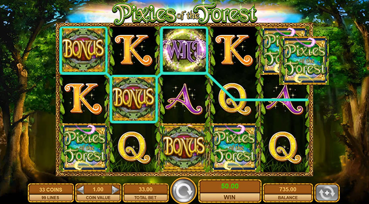 Pixies of the Forest Slots PrimeSlots
