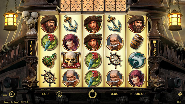 Rage of the Seas Slots PrimeSlots