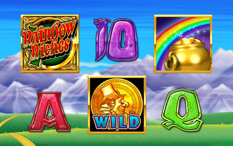 Rainbow Riches Pots of Gold Slot PrimeSlots