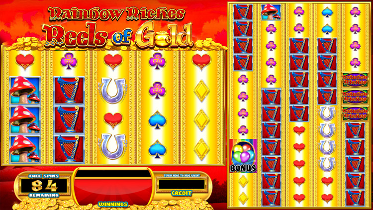 Rainbow Riches Reels of Gold Slots PrimeSlots