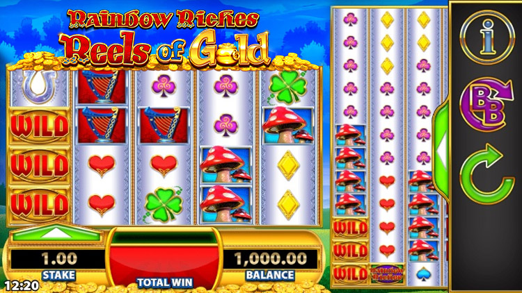 Rainbow Riches Reels of Gold Slots PrimeSlots