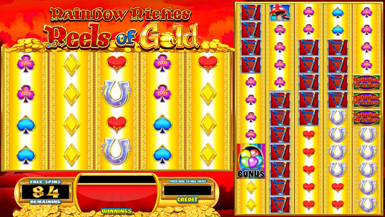 Rainbow Riches Reels of Gold Slots PrimeSlots