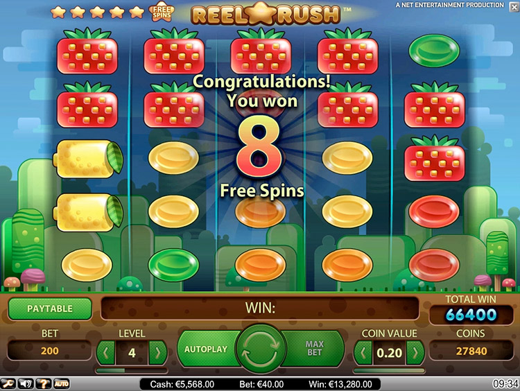 Reel Rush Slots PrimeSlots