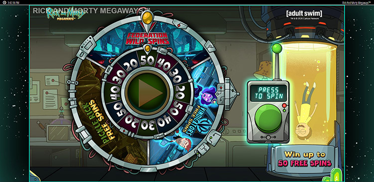 Rick and Morty Megaways Slots PrimeSlots