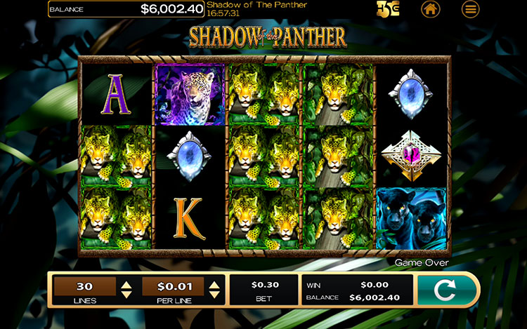 Shadow of the Panther Slot PrimeSlots