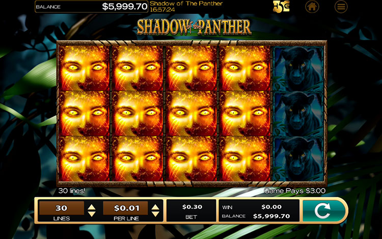 Shadow of the Panther Slot PrimeSlots