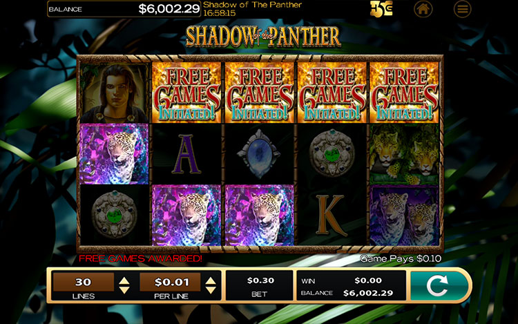 Shadow of the Panther Slot PrimeSlots