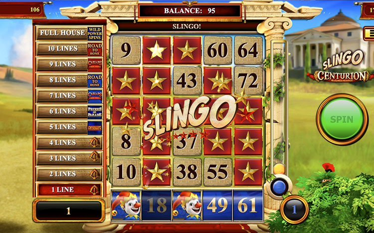 Slingo Centurion Slot PrimeSlots