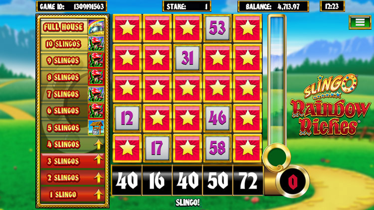 Slingo Rainbow Riches Slots PrimeSlots