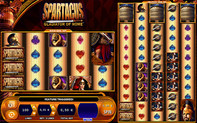 Spartacus Gladiator of Rome Slot PrimeSlots