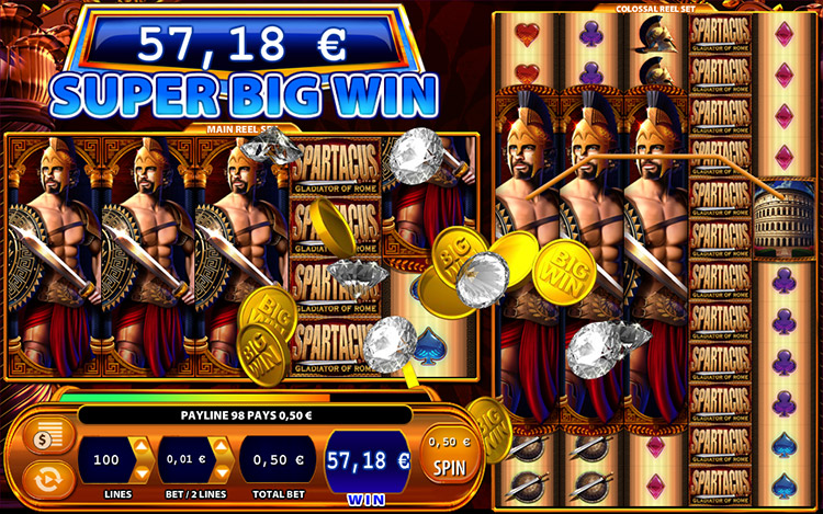 Spartacus Gladiator of Rome Slot PrimeSlots