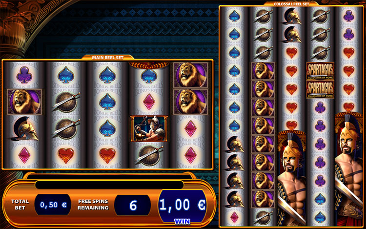 Spartacus Gladiator of Rome Slot PrimeSlots