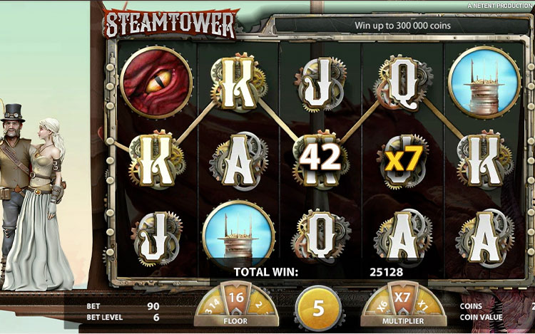 Steam Tower Slot PrimeSlots