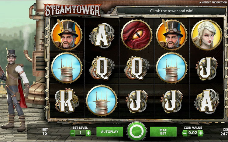 Steam Tower Slot PrimeSlots