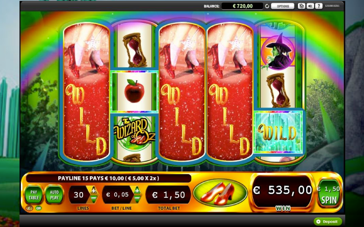 Wizard of Oz Slot PrimeSlots