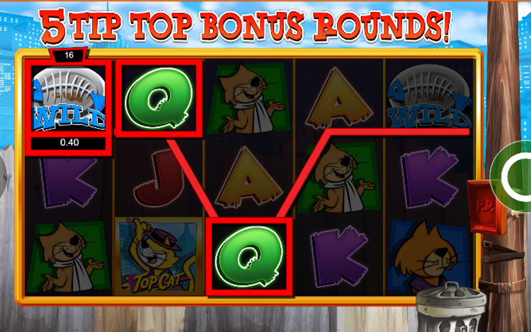 Top Cat Slot PrimeSlots