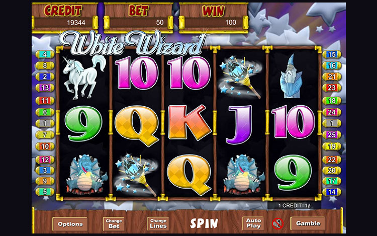 White Wizard Slot PrimeSlots
