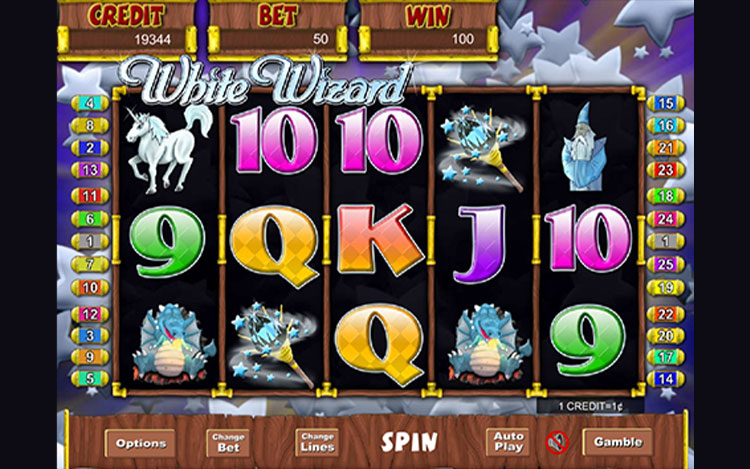 White Wizard Slot PrimeSlots